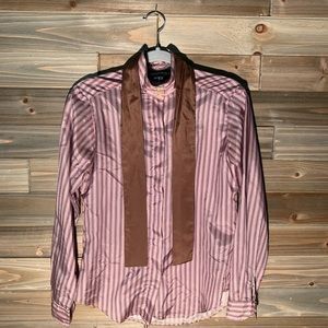 Vintage blouse with tie. Size 8